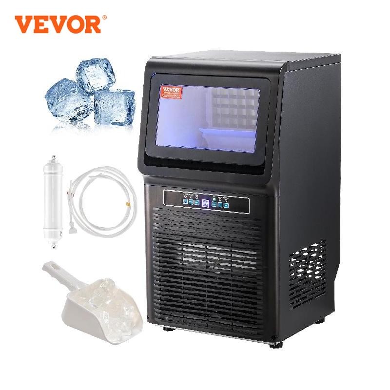 VEVOR Commercial Ice Maker Machine 36 Ice Cubes in 1215 Minutes