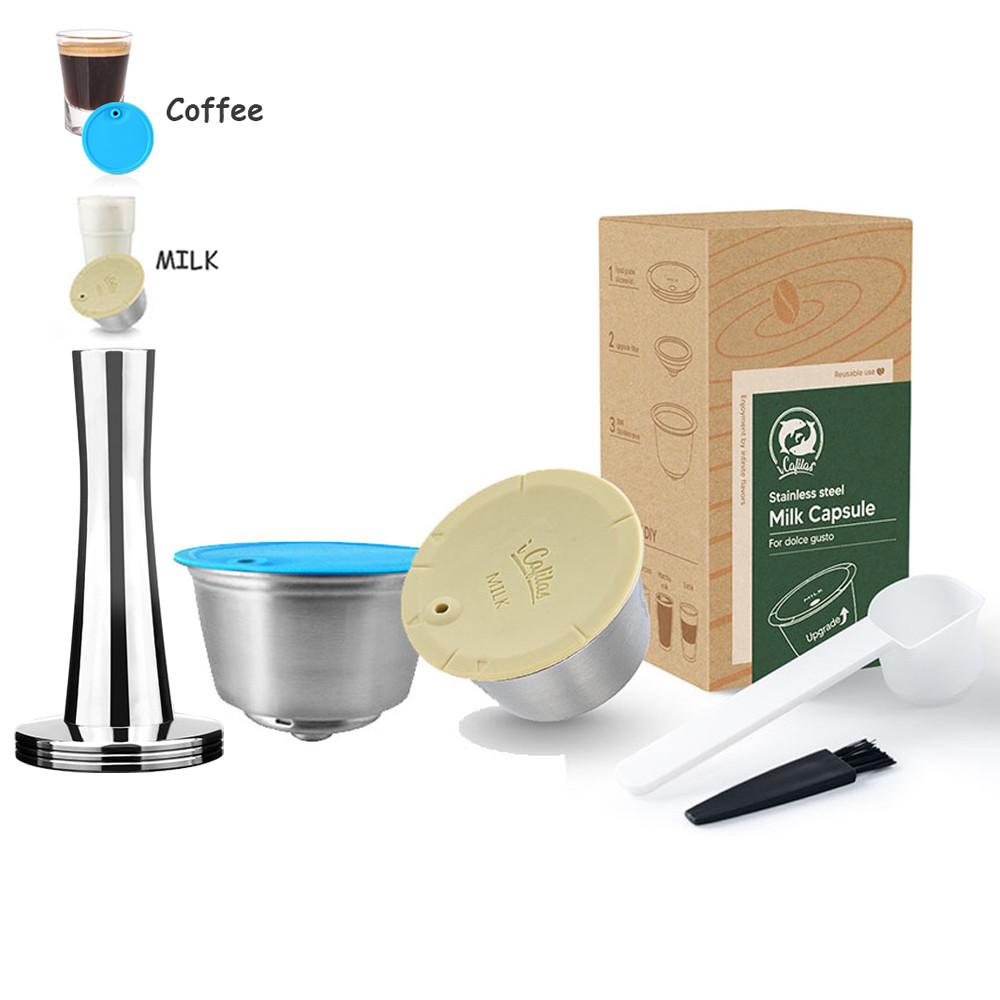 ⊰Reusable Milk & Coffee Capsule for Dolce Gusto Genio / Piccolo XS