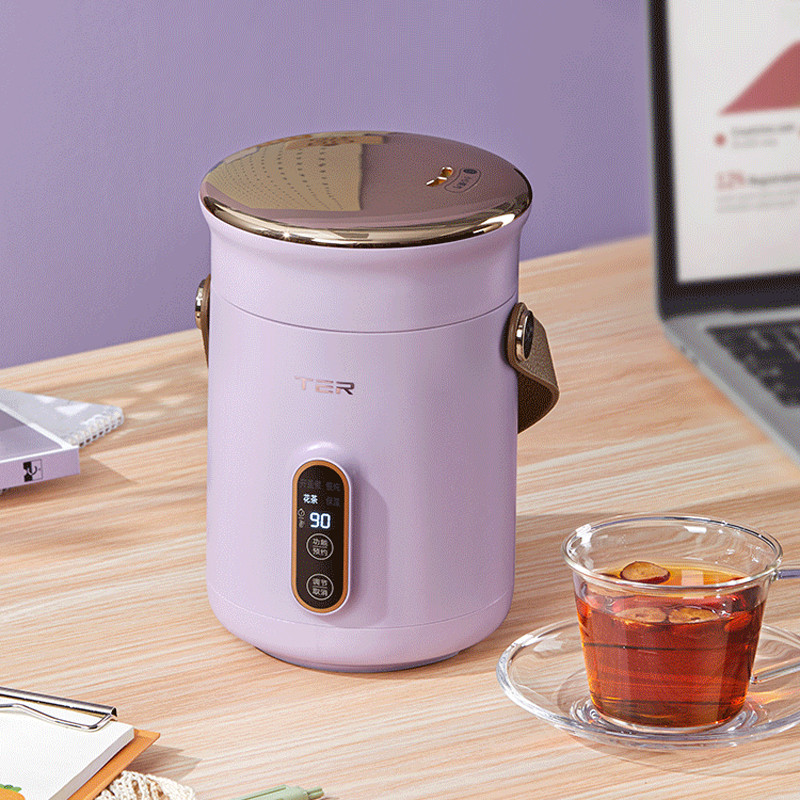 ☭600ml Electric Stew Pot Slow Cooker Portable Cooking Pot Multicooker