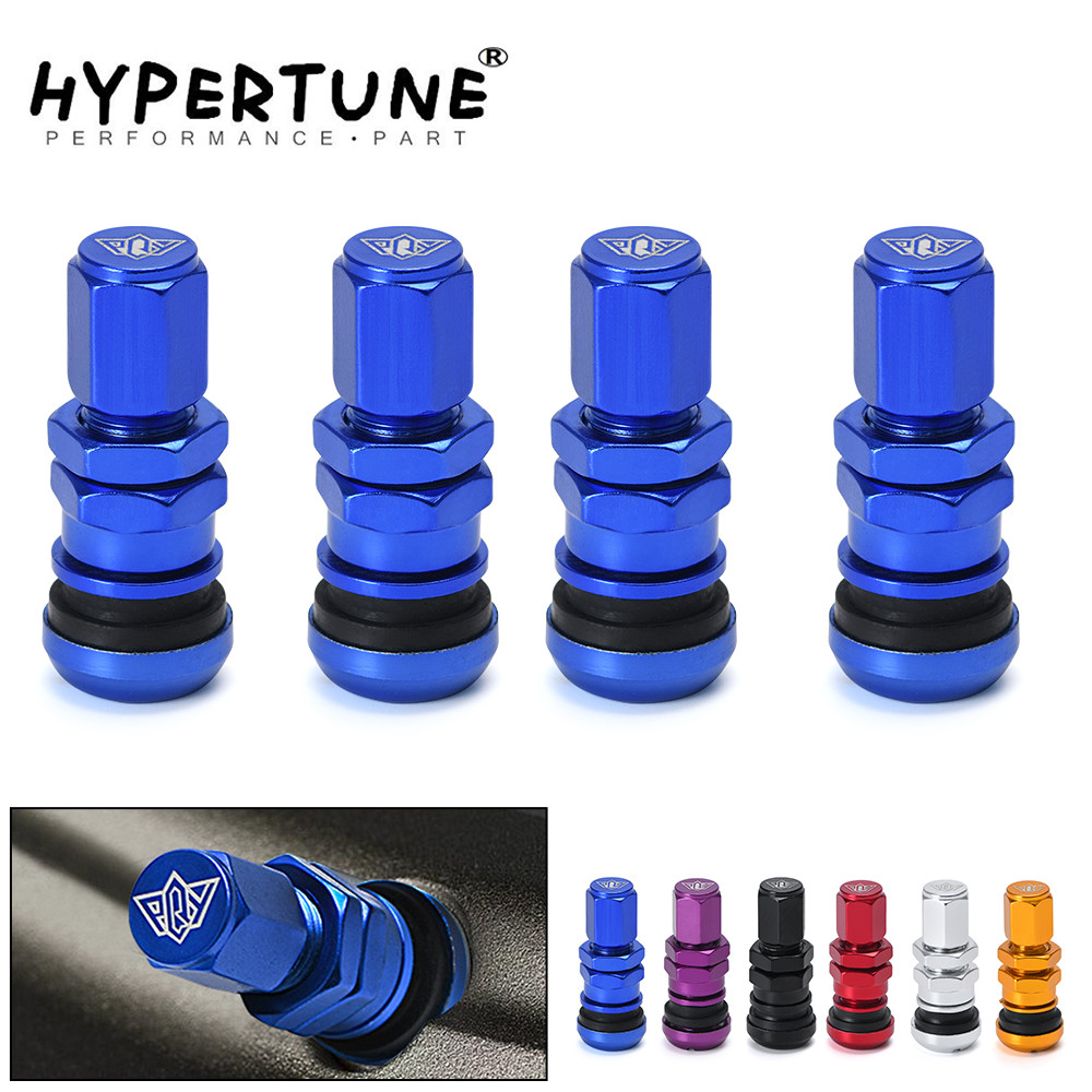 ⊹Hypertune Universal 4 Rays Racing Aluminum Valve Stem Caps