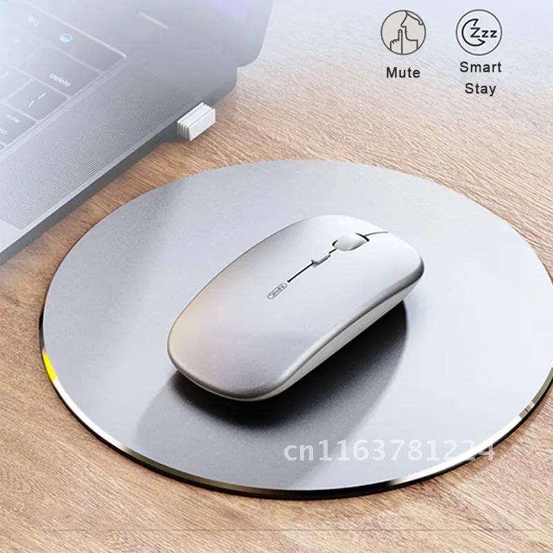 유Wireless Mouse Rechargeable Silent Power Display Adjustable DPI Smart ...