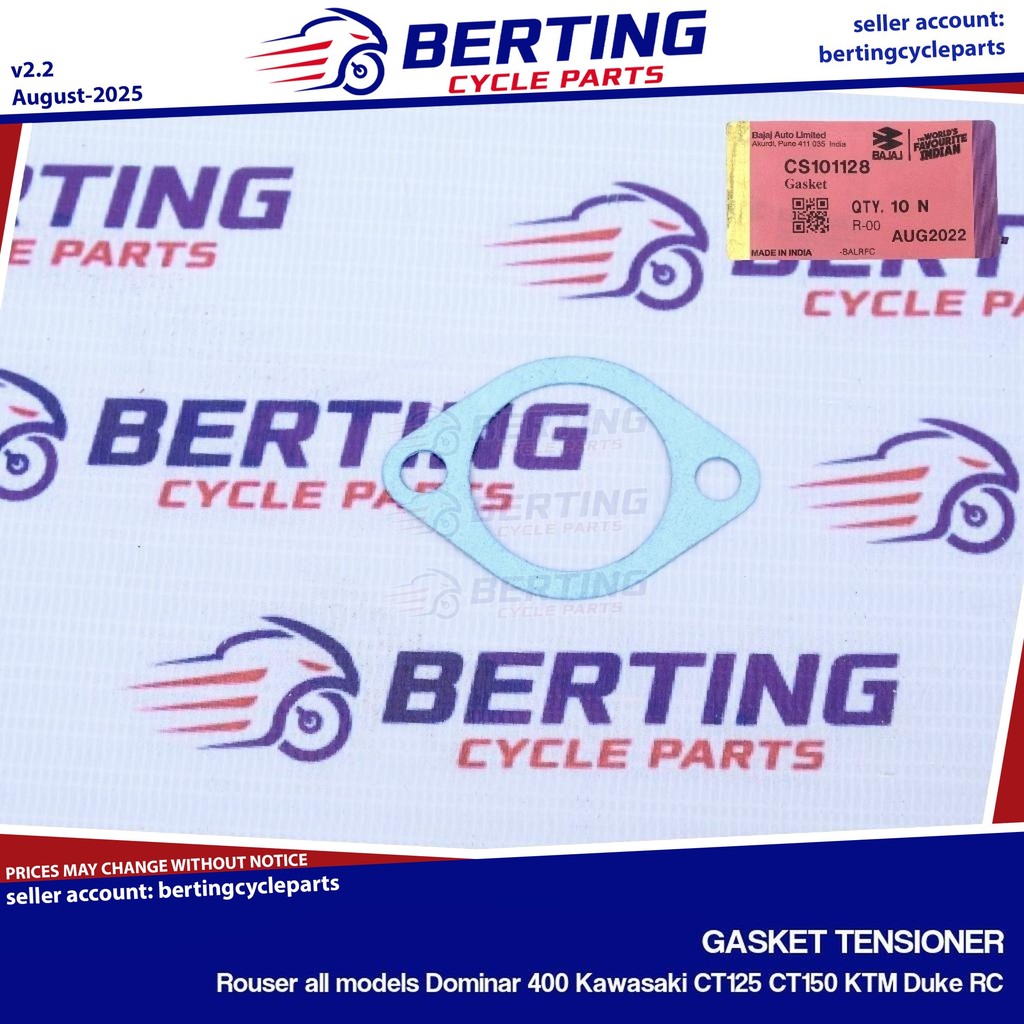 GASKET TENSIONER Rouser all models Dominar 400 Kawasaki CT125 CT150 KTM ...