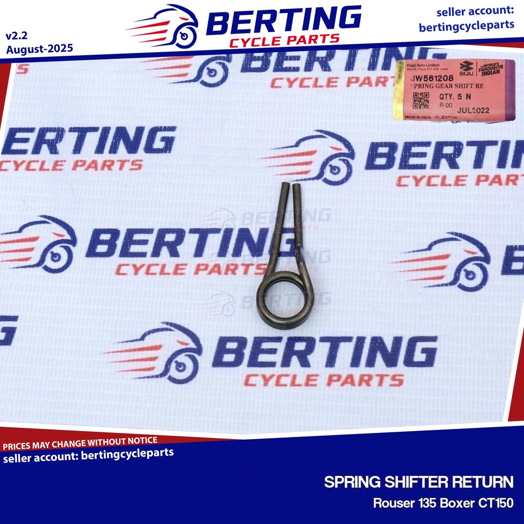 SPRING SHIFTER RETURN Rouser 135 Boxer CT150 Genuine JW561208 | Shopee ...