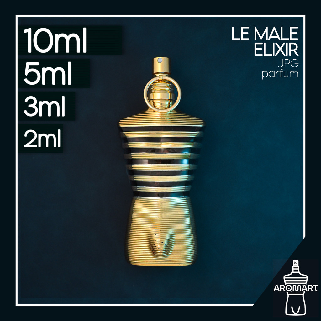 LME Le Male Elixir Parfum Decant [2ml 3ml 5ml 10ml] Original Perfume ...