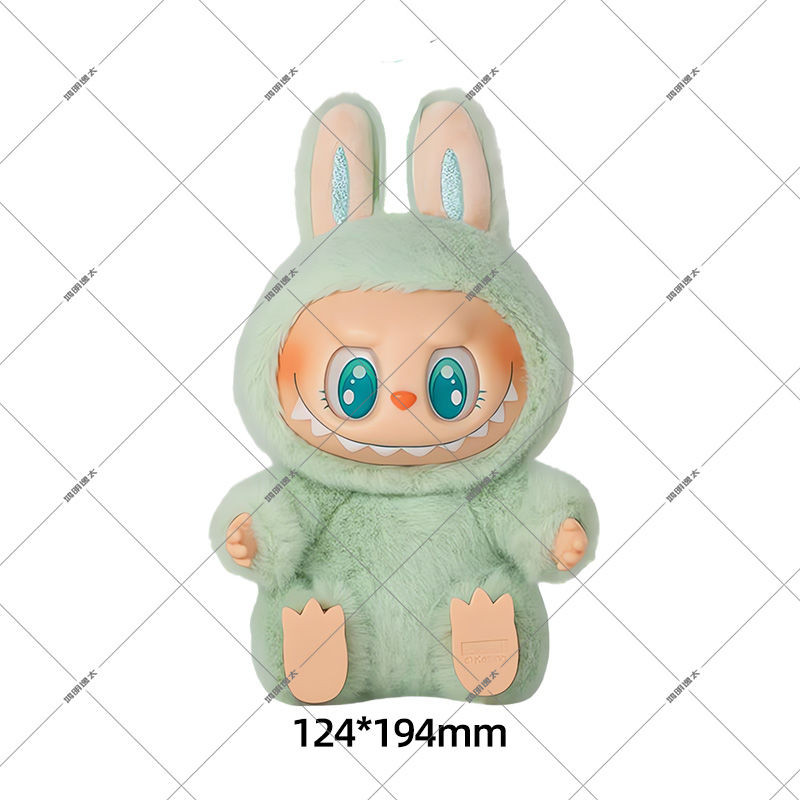 【SARA】Car Sticker Rear Window Cartoon Labubu LABUBU Fluffy Cute ...