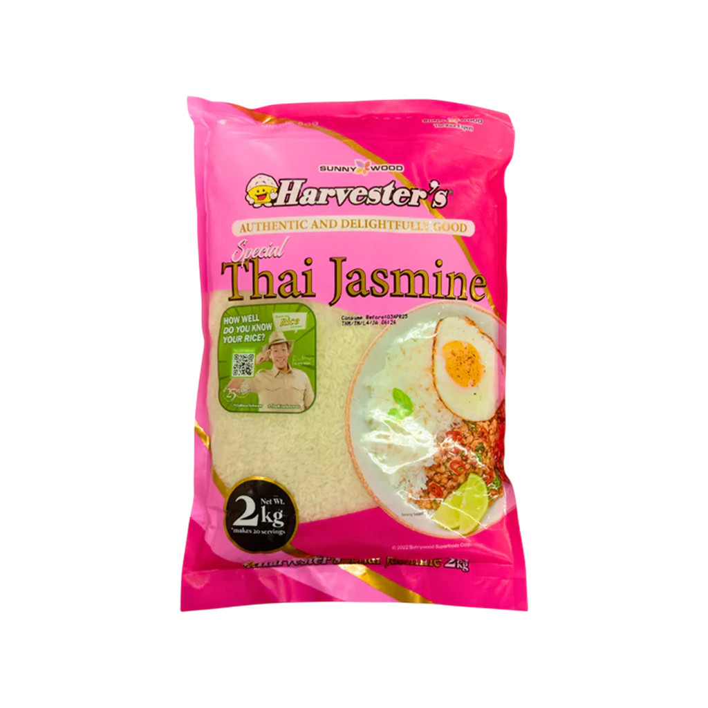 Harvester's Thai Jasmine Rice 2kg | Shopee Philippines