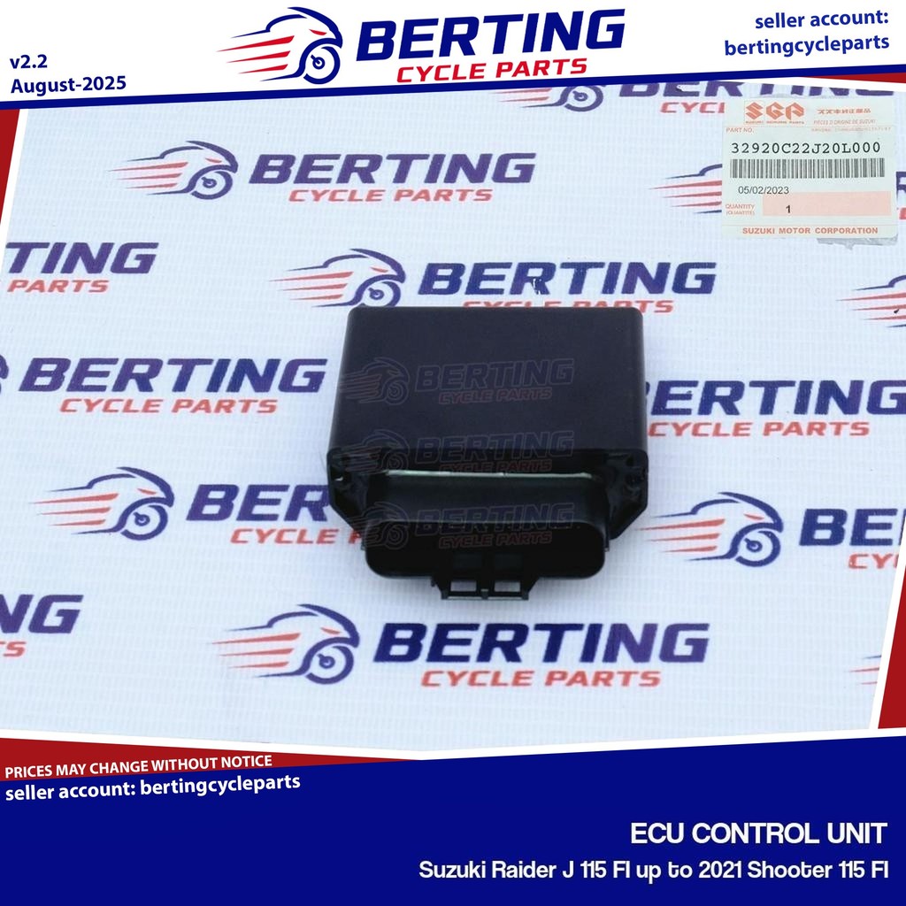 SGP ECU CONTROL UNIT Suzuki Raider J 115 FI up to 2021 Shooter 115 FI ...