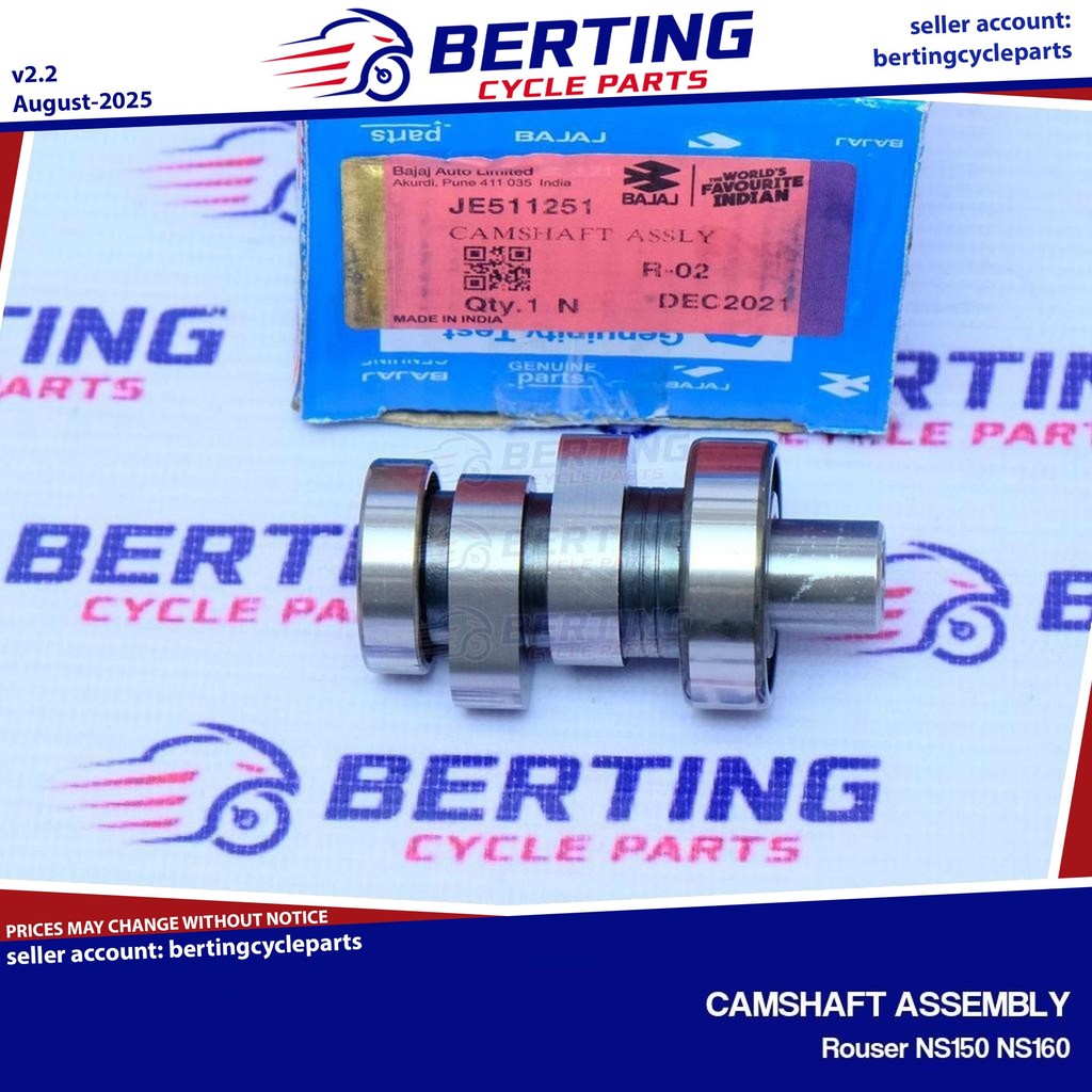 CAMSHAFT ASSEMBLY Rouser NS150 NS160 Genuine JE511251 | Shopee Philippines