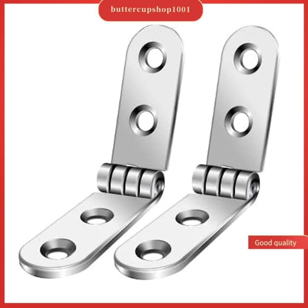 BUOP ️180 Degree 2pcs Foldable Hinge Flap Screw-On Hinges for Sewing ...