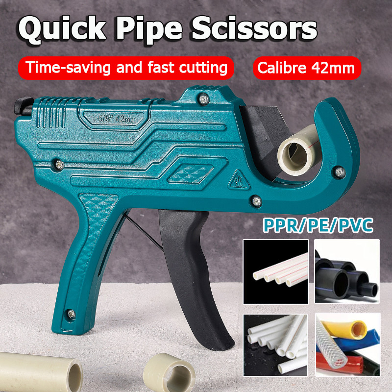 PPR Pipe Cutter SK5 Steel Blade 42mm Rebound Scissors PVC/PP/PE Cutting ...