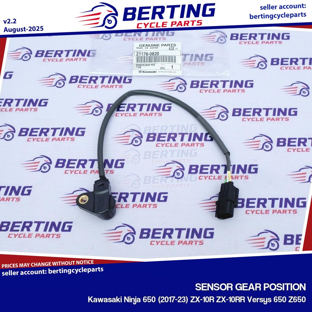 SENSOR GEAR POSITION Kawasaki Ninja 650 (2017-23) ZX-10R ZX-10RR Versys ...