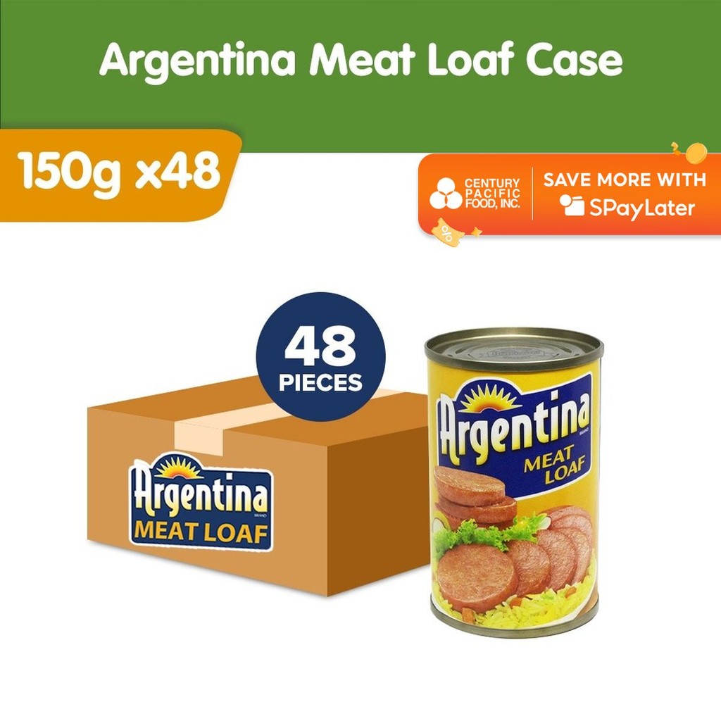 Argentina Meat Loaf 150g (Case of 48pcs) | Shopee Philippines