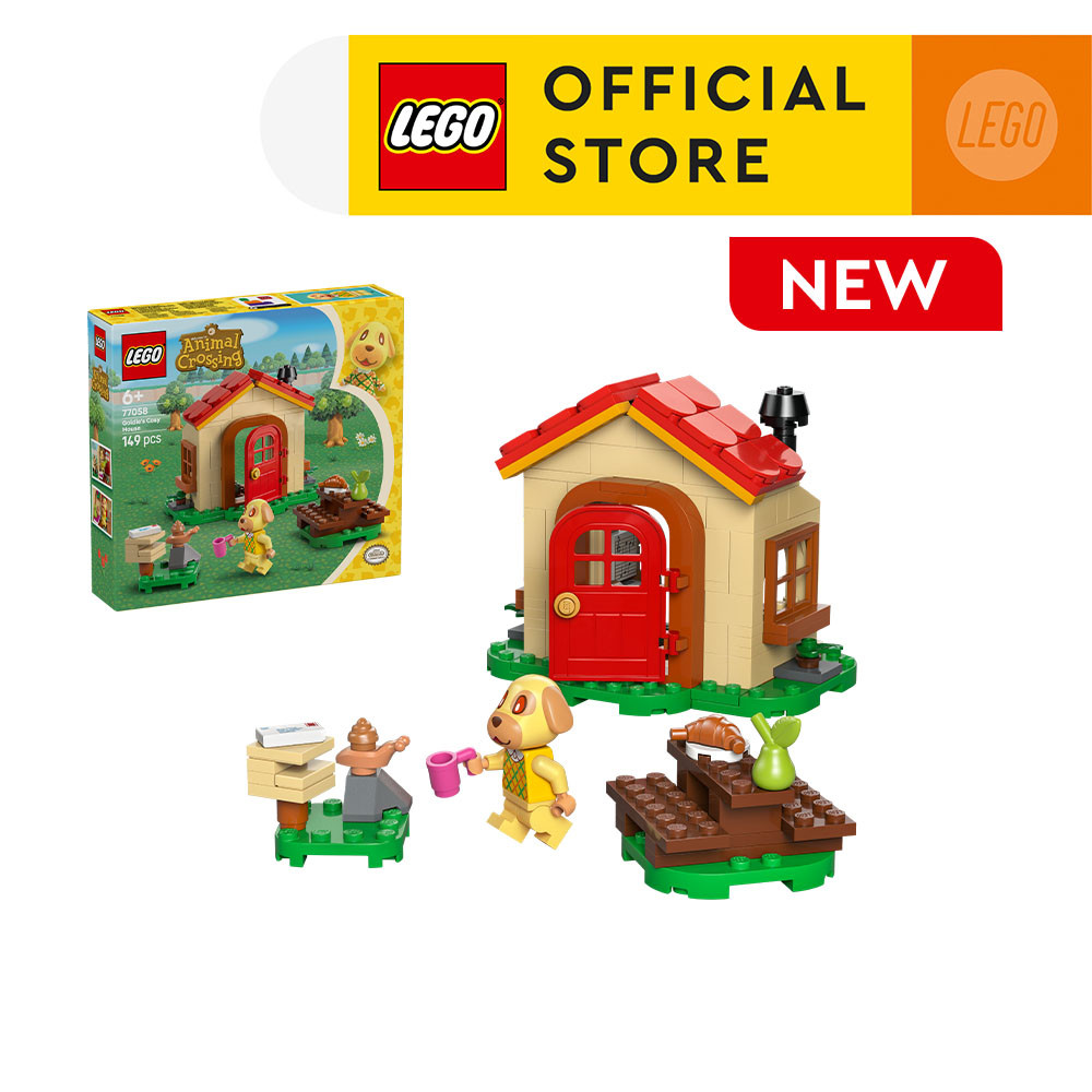 LEGO® Animal Crossing 77058 Goldie's Cosy, Age 6+, Building Blocks ...