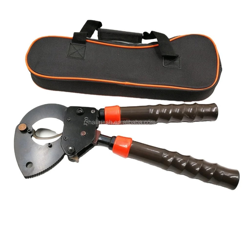 Heavy Duty Wire Rope Cutting Tool J-20 Mechanical Ratchet Cable Cutter ...