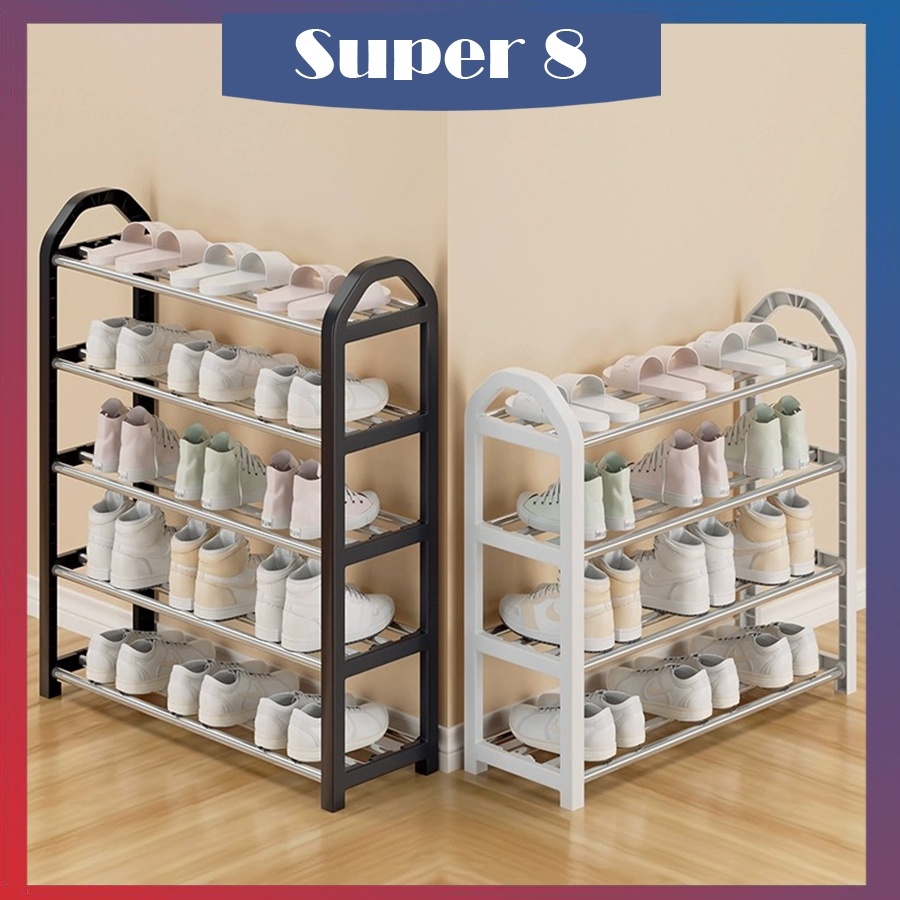 4 Layer 5 Layer Simple Shoe Rack Shoe Cabinet Student Dormitory ...