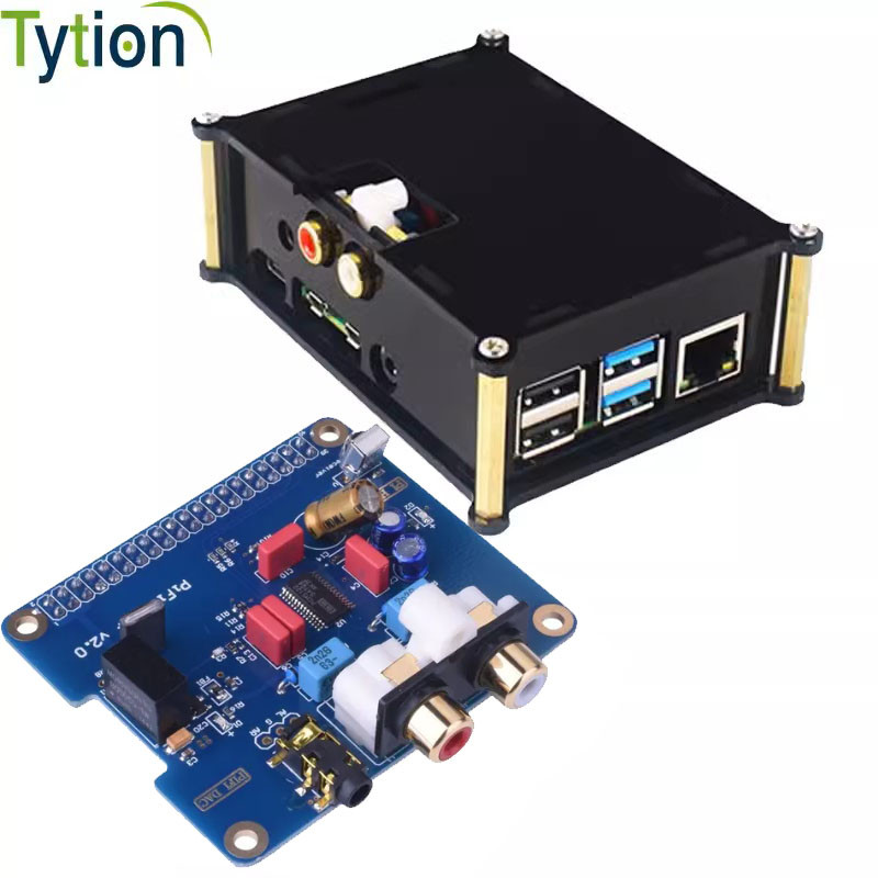 Raspberry Pi 4B 3B Expansion Board I2S HIFI DAC Sound Card Digital ...
