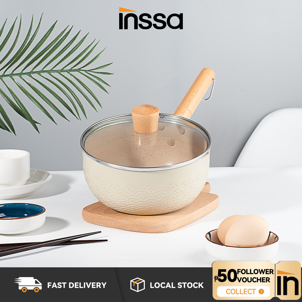 Inssa Non Stick Frying Pan Wok PFOA Free Cookware Suitable For