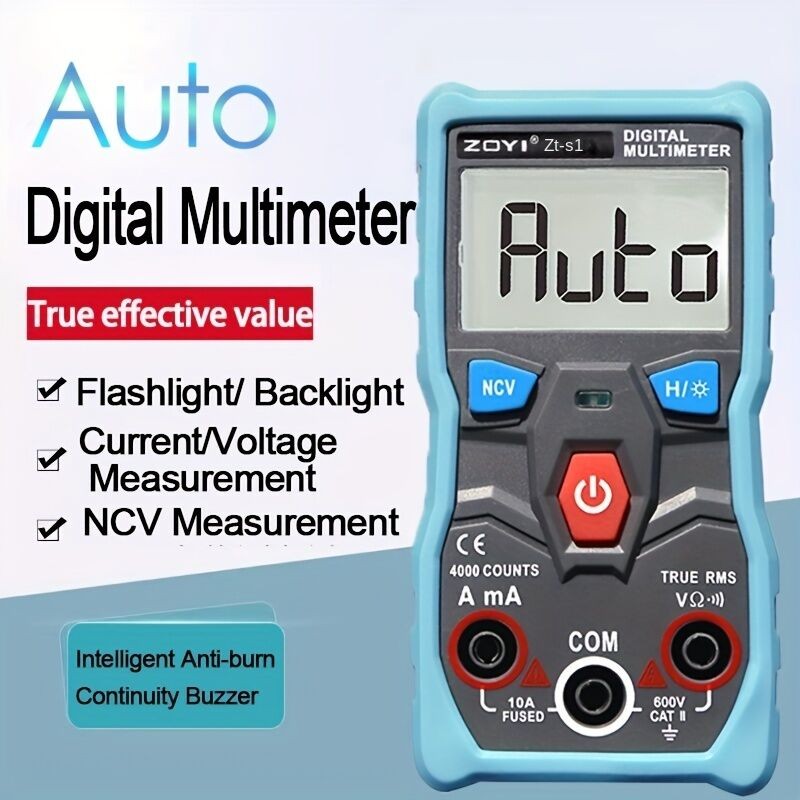 ZOYI ZTS1 Digital Multimeter AC/DC Electrical NCV Test Meter