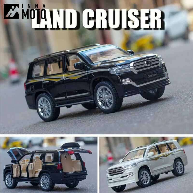 124 Scale Diecast Toy Model Toyota Land Cruiser SUV Car Pull Back