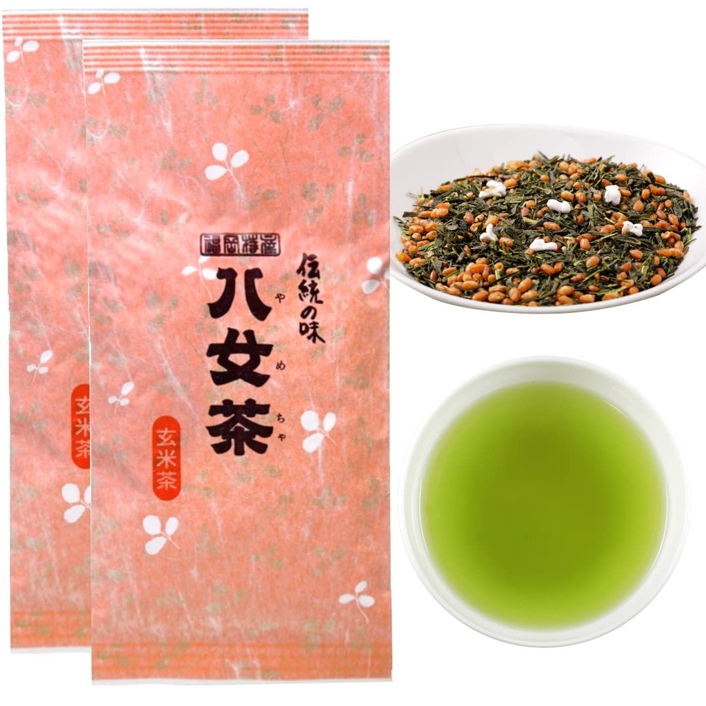 【Direct From Japan】 Genmaicha Tea Leaves Yame Tea 100g Bagged × 2 Bags ...