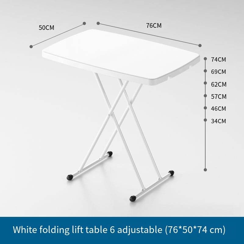 Folding Table Study Table Foldable Desk Space Saver Computer Table ...