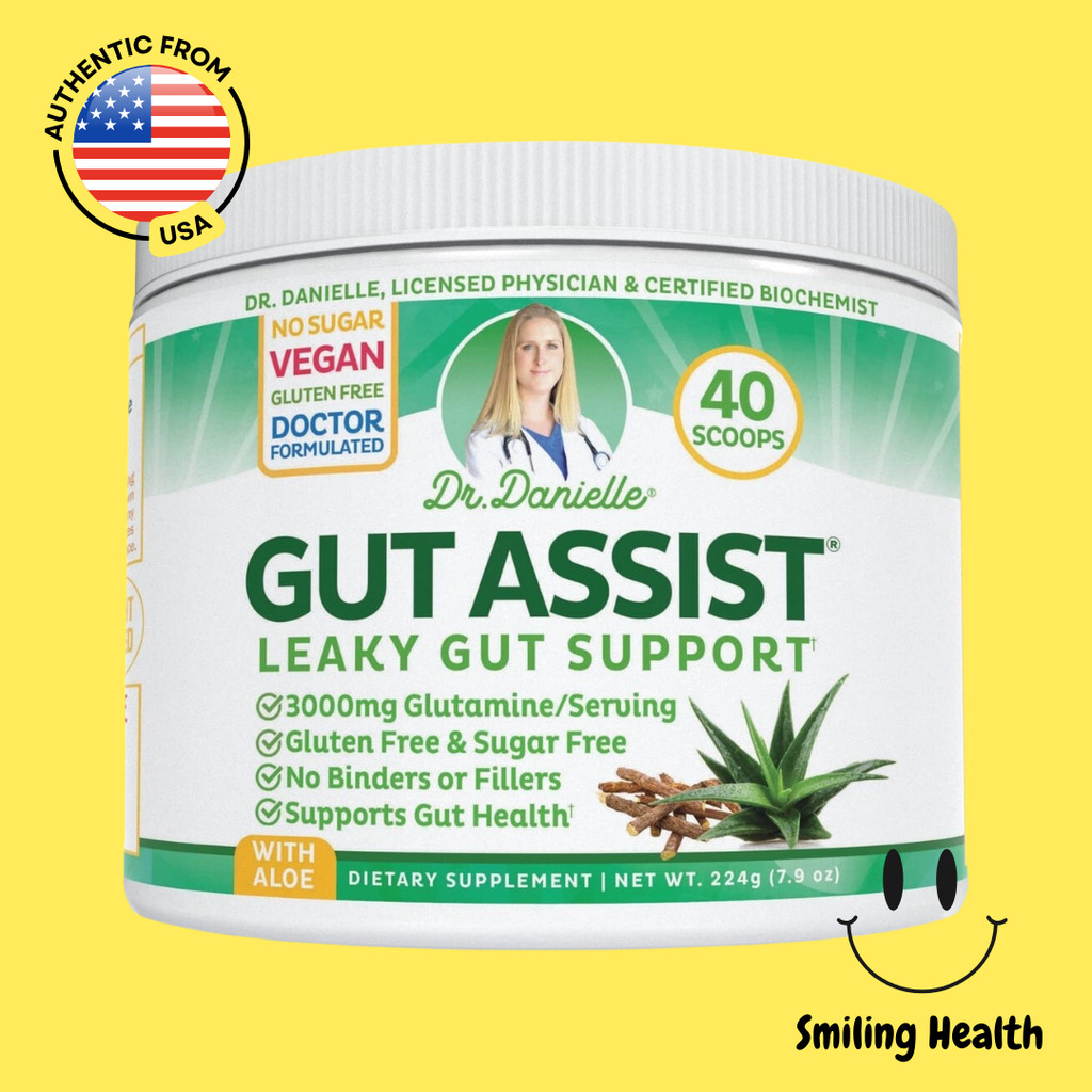 Dr. Danielle Gut Assist Leaky Gut Support with Aloe Dietary Supplement