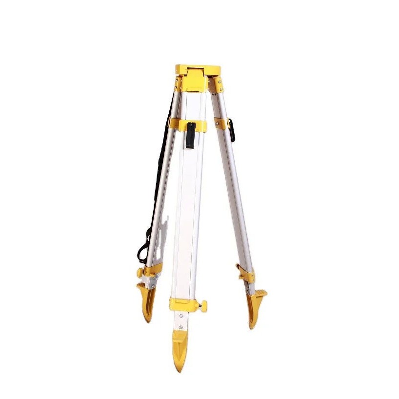 Aluminum light weight surveying Flat Head tripod for total station or ...