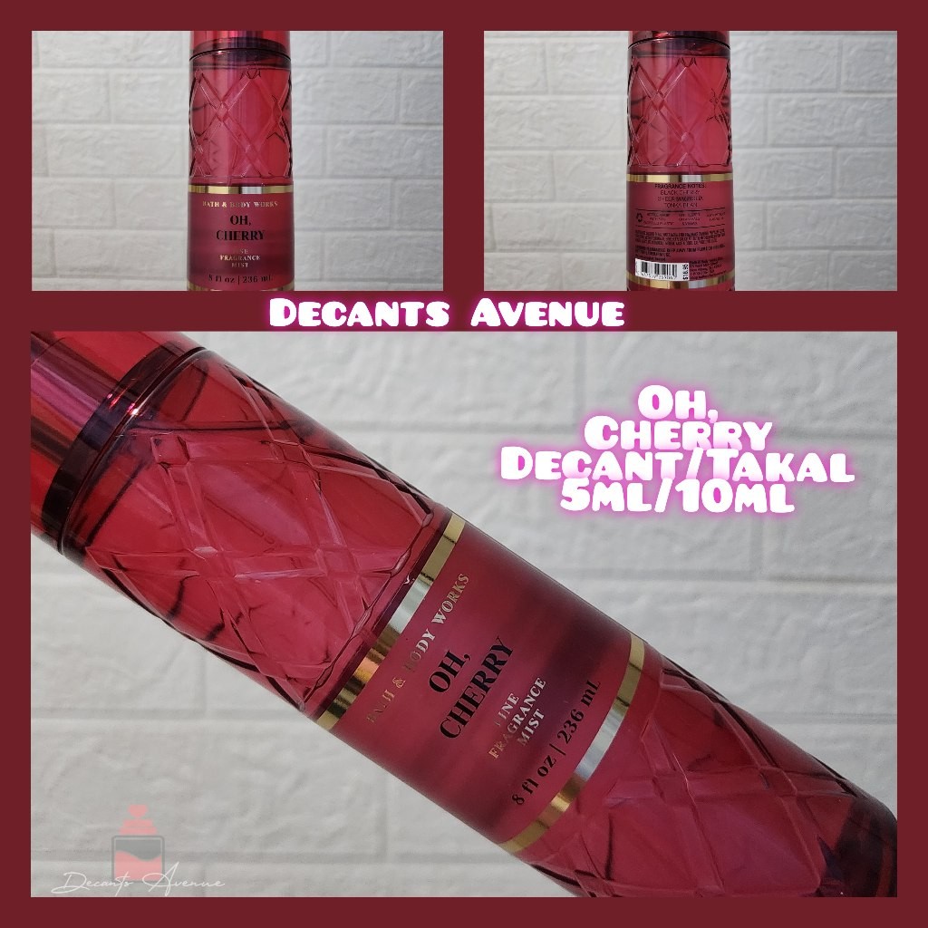 Oh Cherry - Bath And Body Works (Luxury Lines) 1mL 3mL 5mL 10mL ...