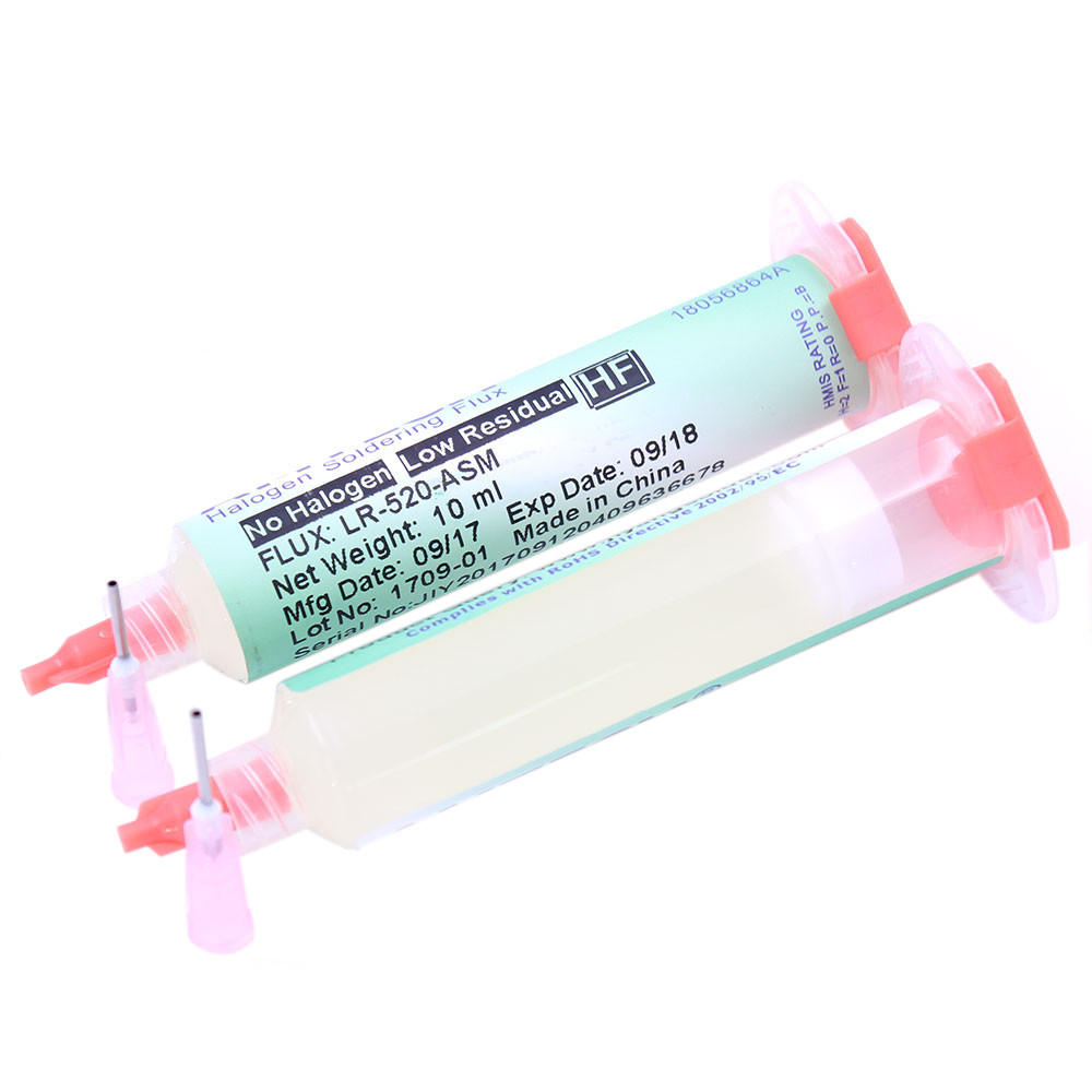 ☬AMTECH LR-520-ASM 10cc flux No Halogen Low Residual Soldering Paste ...