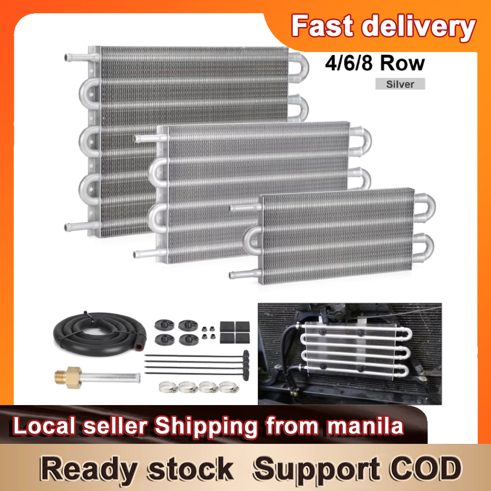 Sliver Aluminum Remote Transmission Oil Cooler/Auto-Manual Radiator ...