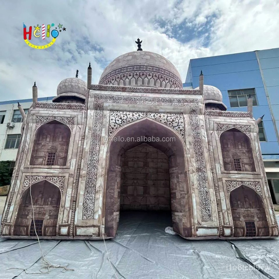 Big Inflatable Advertising Building Model Huge Inflatable Mosque ...