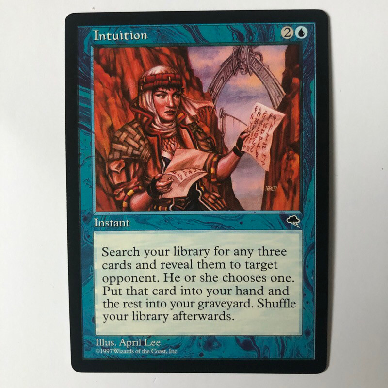 Playtest Card - Intuition (TMP) | Shopee Philippines
