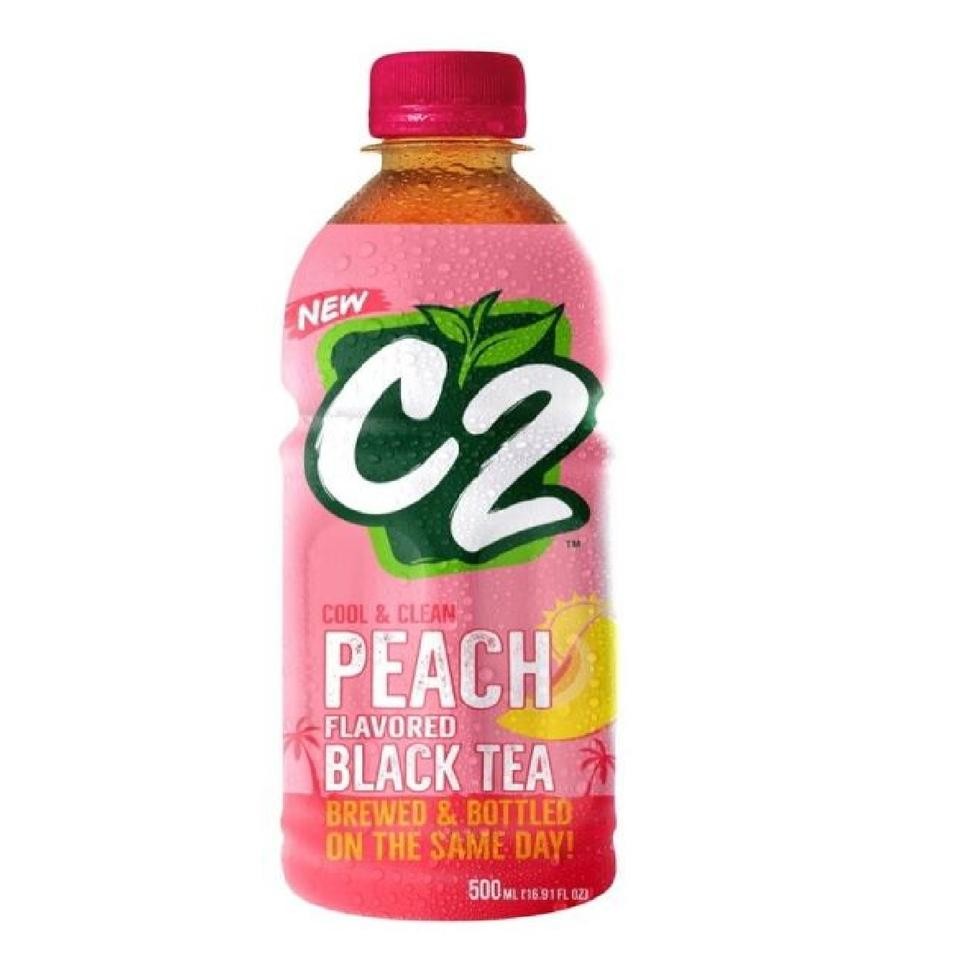 C2 Cool & Clean Peach Black Tea 500ml | Shopee Philippines