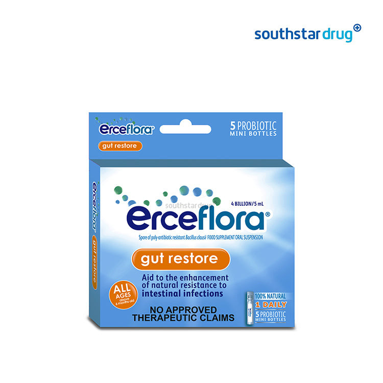 Erceflora Gut Restore Suspension 4b/5ml - 5s | Shopee Philippines