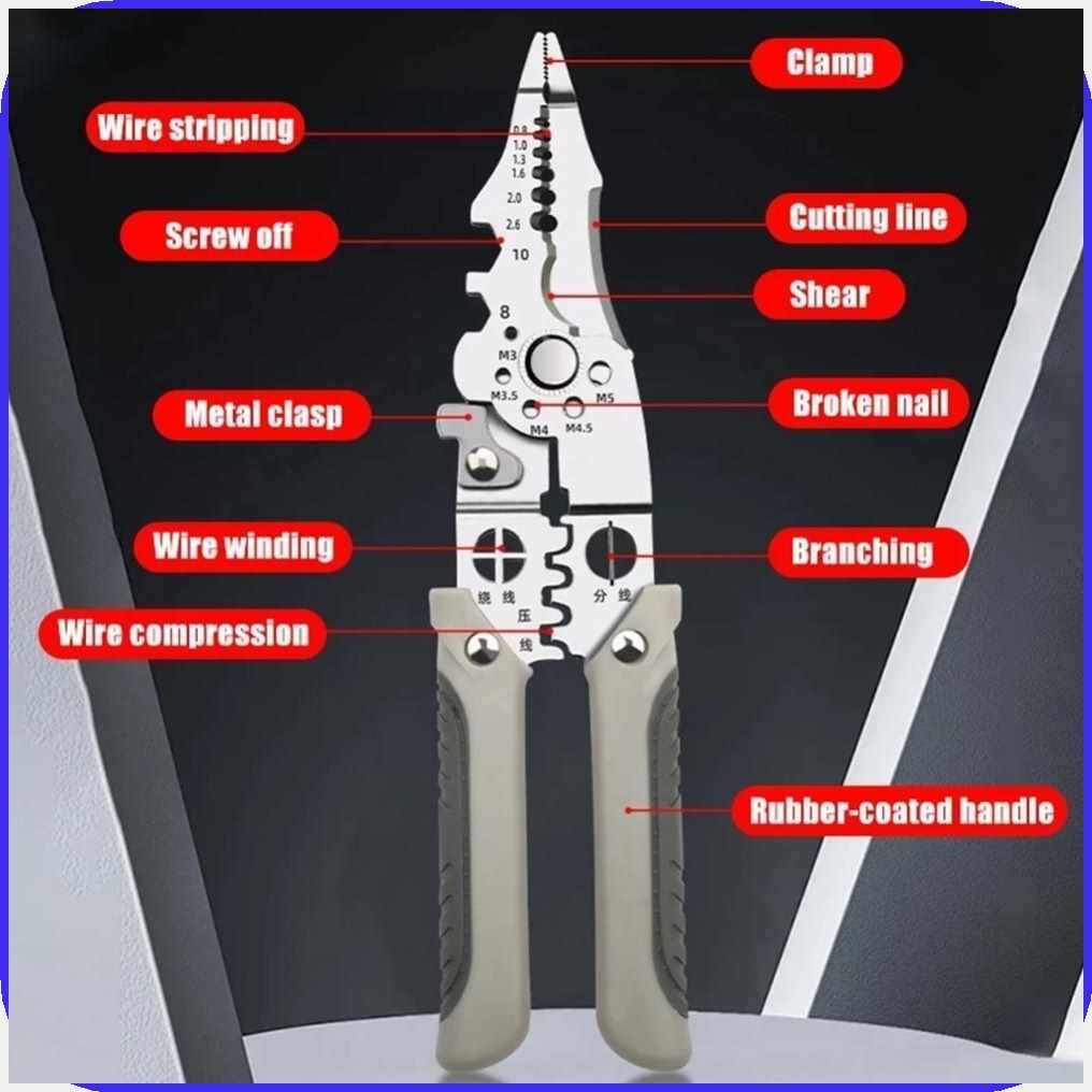 Ten)ED_functionsRiniNoneOdpliersFkwiregjstrippercNcrimpingsLtool wire ...