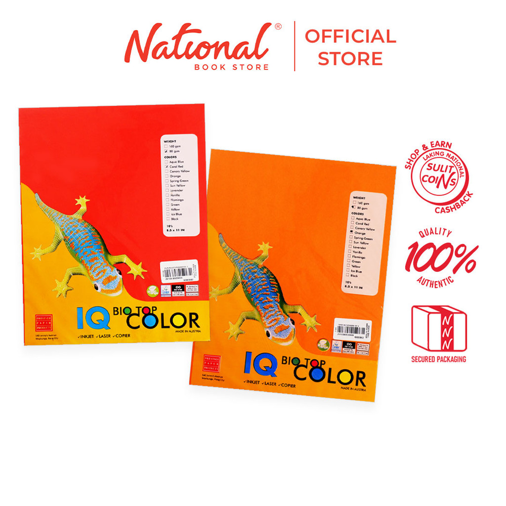 Biotop Fine Paper Short 10S 80GSM 10 Colors (color may vary) - FINE ...