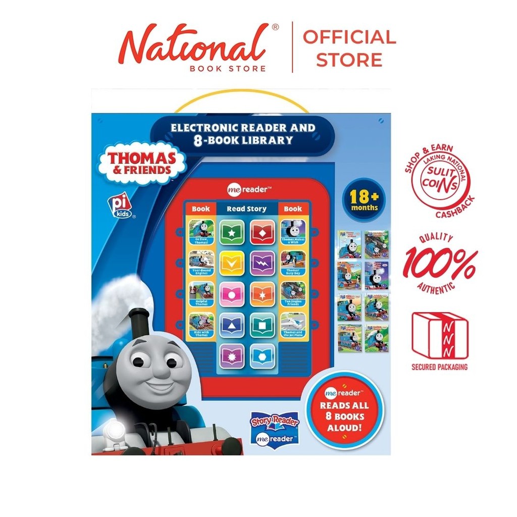 Thomas and Friends Electronic Reader and 8-Book Library (Book and ...