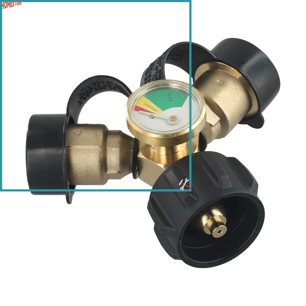 [homestore1] 2Way LPG Adapter-Propane Distributor Propane Tank Y ...