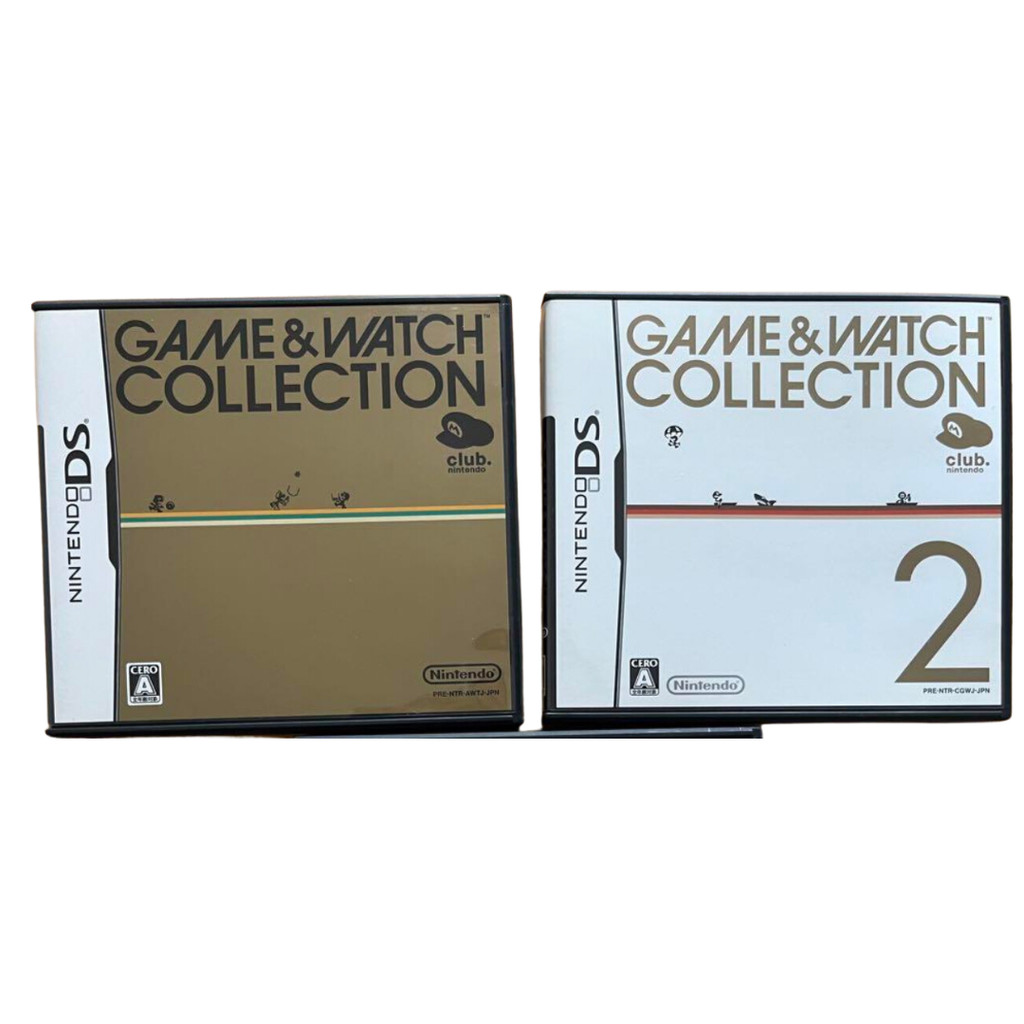 Used Lot 2 Club Nintendo Limited Game & Watch Collection 1 & 2 Set ...