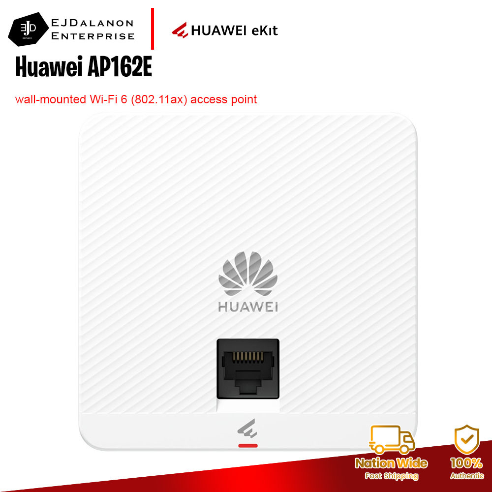 Huawei AP162E wall-mounted Wi-Fi 6 (802.11ax) access point | EJDalanon ...