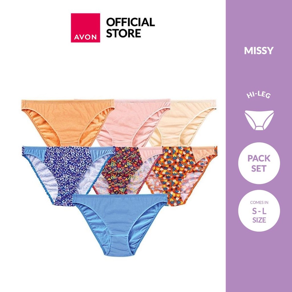 Avon Missy | Lillo 7-In-1 Printed Panty | Women's | Shopee Philippines
