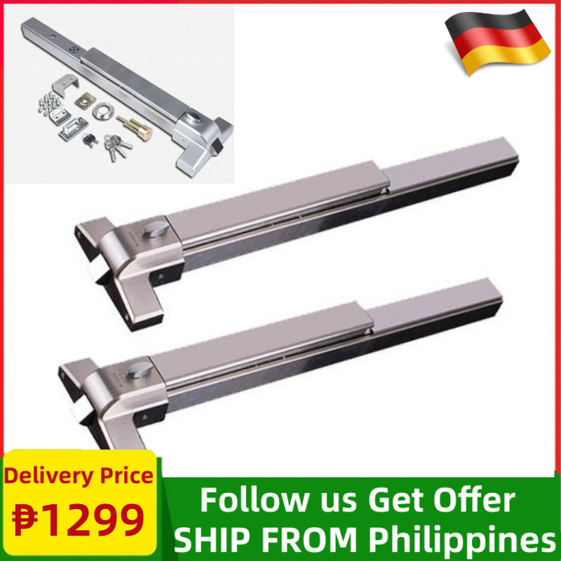 Yoqu 65CM100CM Door Lock Escape Fire Rated Push Type Rim Panic Exit Bar ...