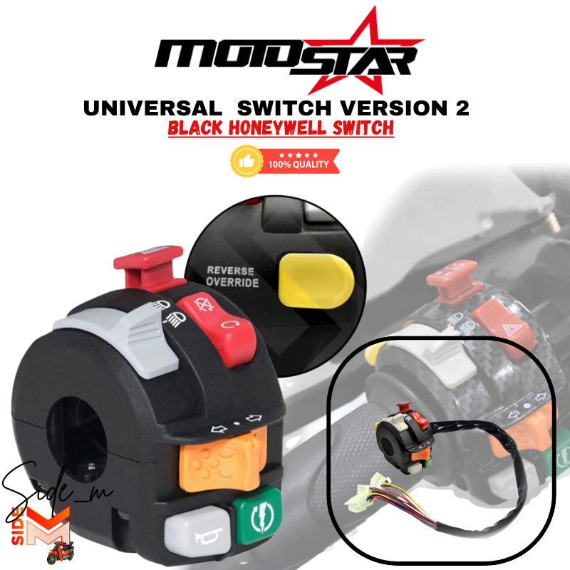 Motorstar MSX 125M Handle Switch ALL IN ONE UNIVERSAL Honeywell SWITCH ...