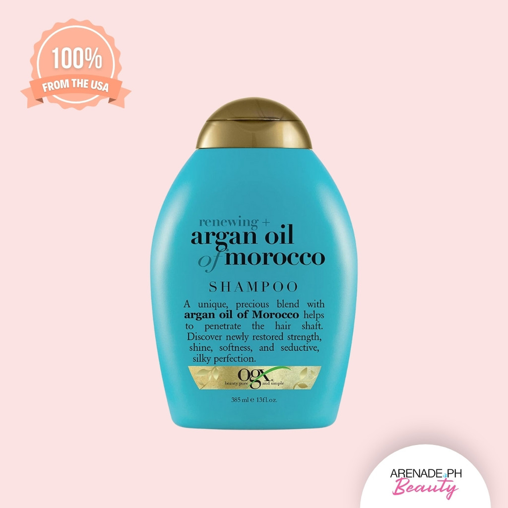 OGX Renewing Argan Oil of Morocco Shampoo 385ml Shopee Philippines