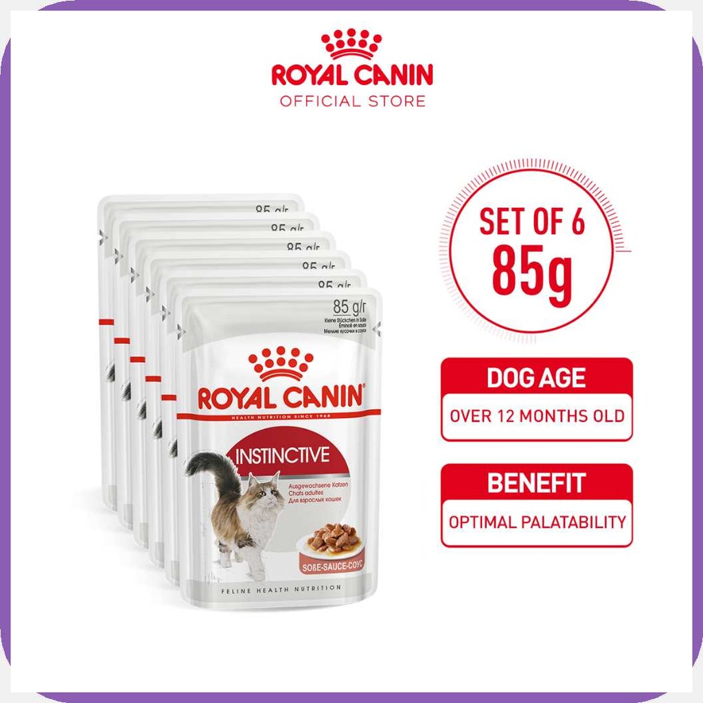 Royal_NoCanin\o\InstinctiveO\(85g"Ax\O"6e\pouches)"tAdult\T"Wet
