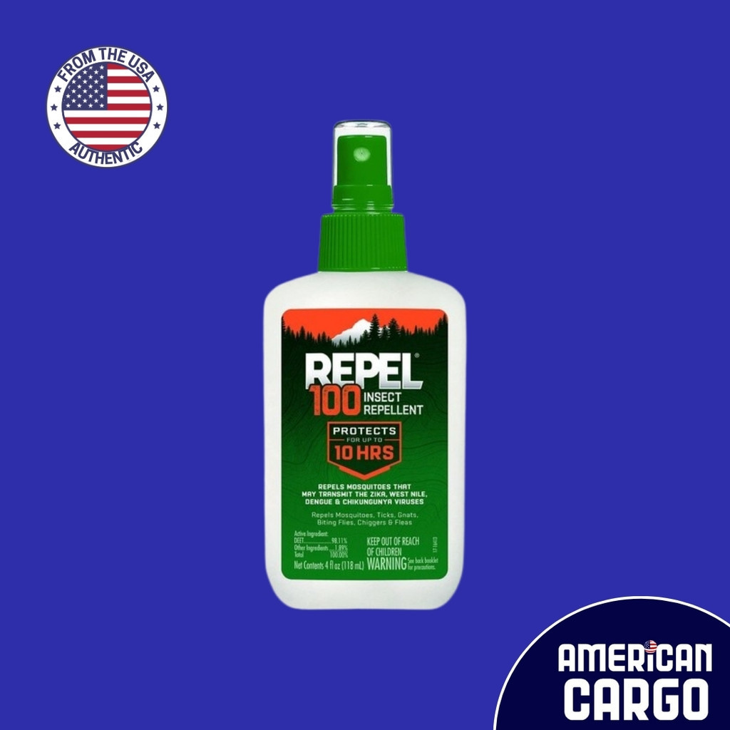 Repel 100 Insect Repellent Spray (4 fl. oz) | Shopee Philippines