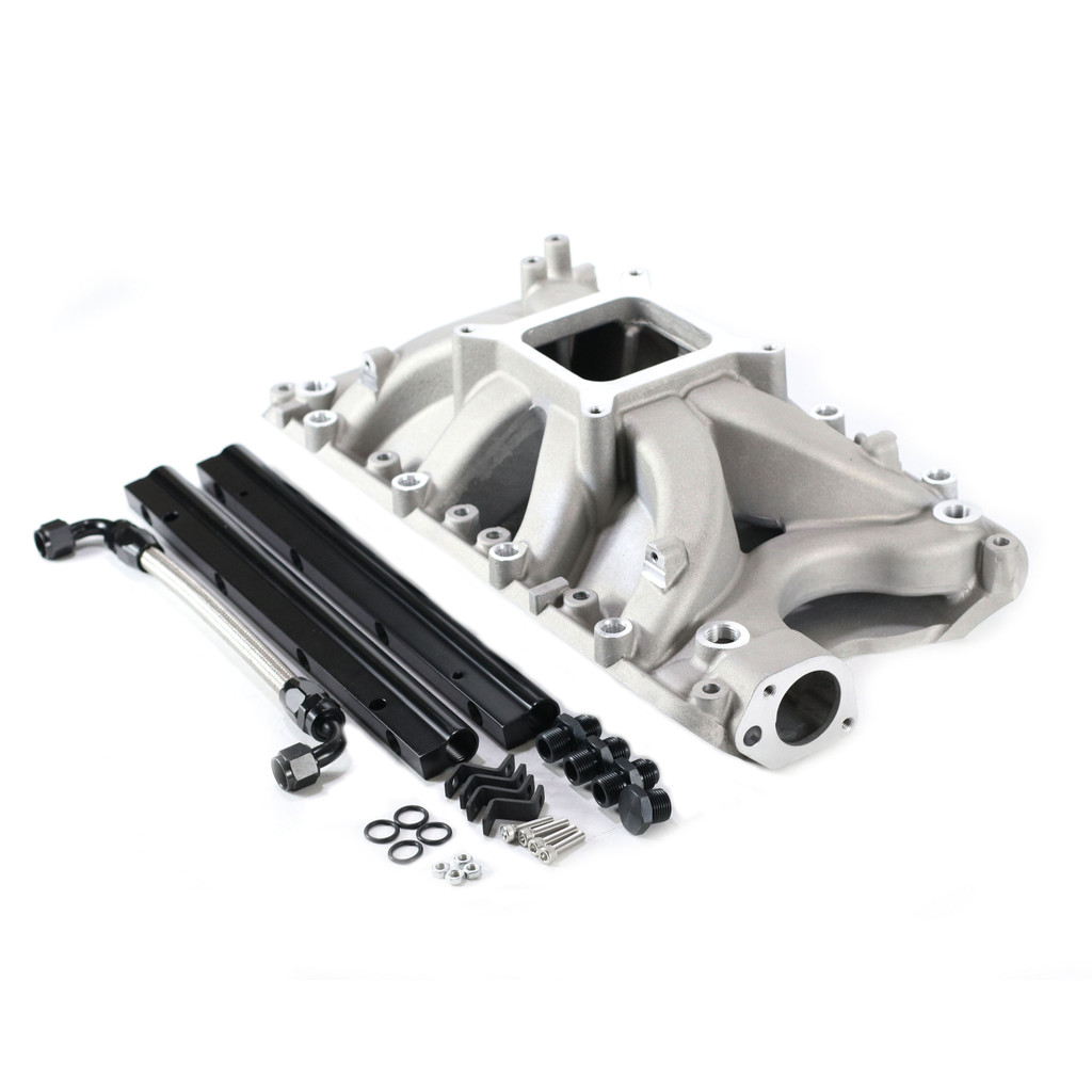SherryBerg EFI SBF 351w windsor v8 manifold for Ford 351W Throttle Body ...