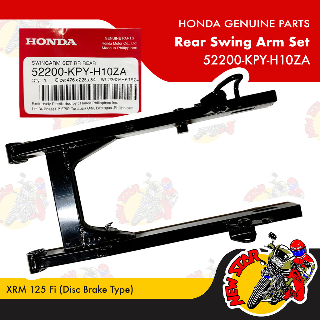 52200-KPY-H10ZA | Rear Swing Arm Set | Genuine Honda parts | XRM 125 Fi ...