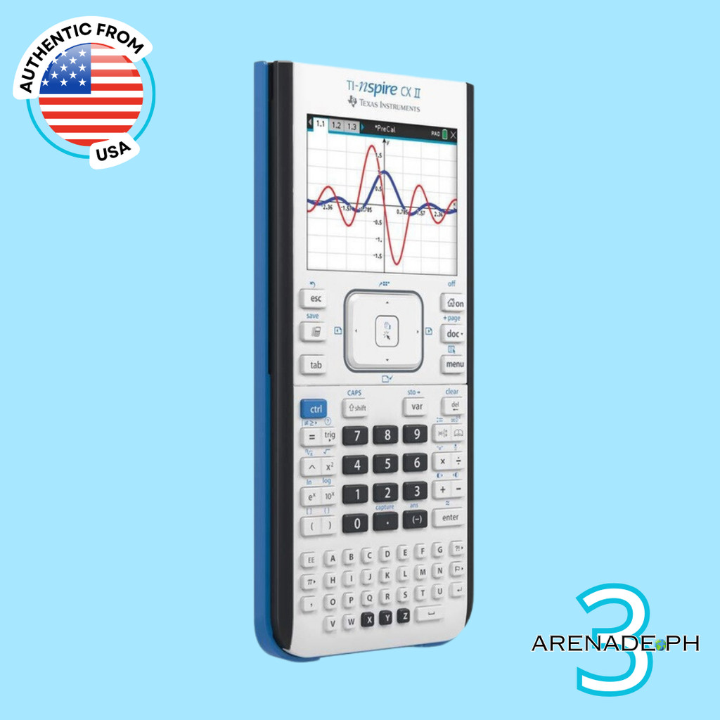 Texas Instruments TI-Nspire CX II Advanced Graphing, White | Shopee ...