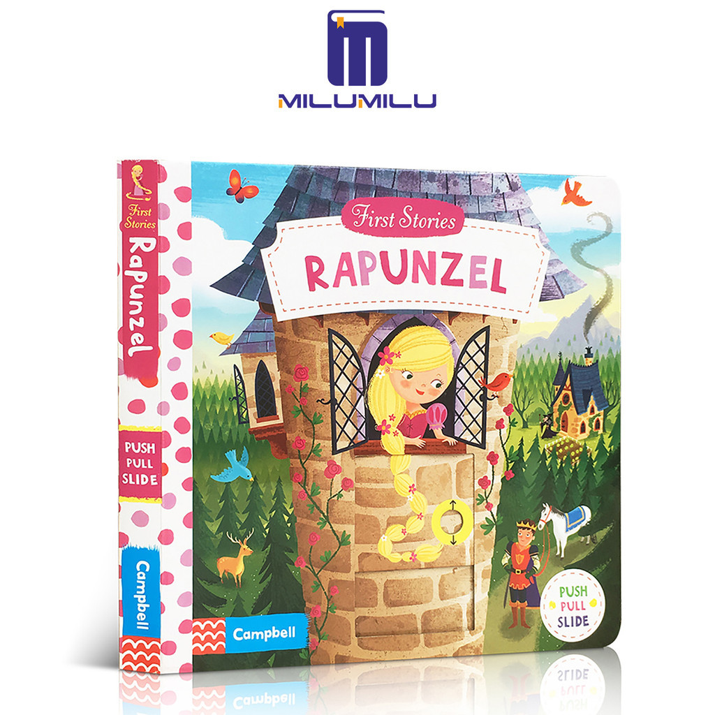 milu First Stories: Rapunzel Classic fairy tale operation activity ...